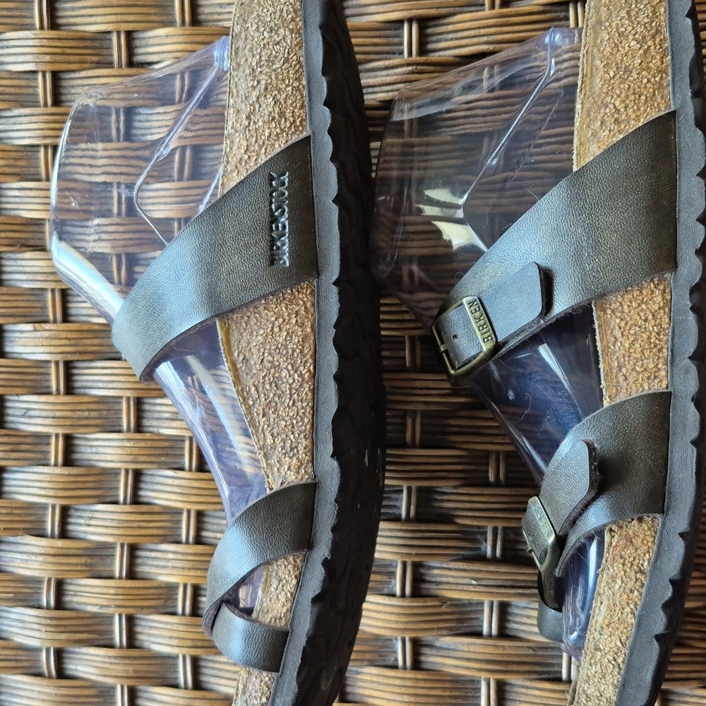 Birkenstock Mayari Brown Strappy Sandals size 8-8.5 - Picture 3 of 8